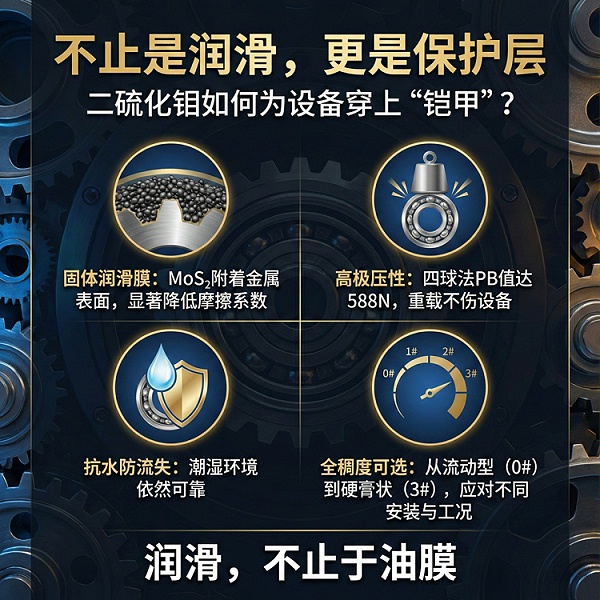 二硫化钼锂基润滑脂