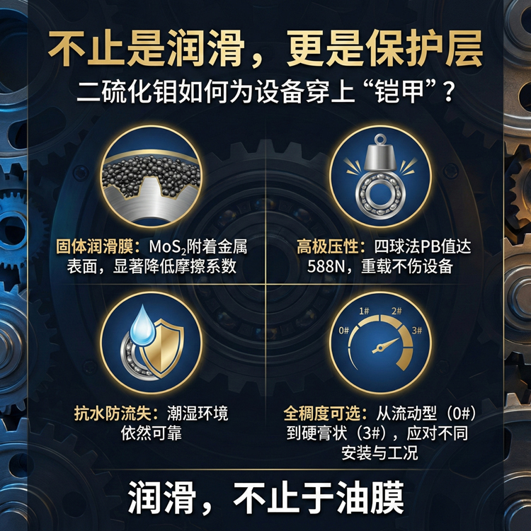 二硫化钼锂基润滑脂 二硫化钼锂基润滑脂