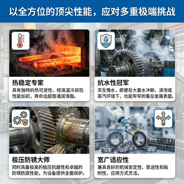 复合磺酸钙基润滑脂 复合磺酸钙基润滑脂
