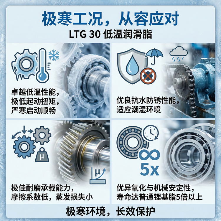 LTG 30低温润滑脂 LTG 30低温润滑脂